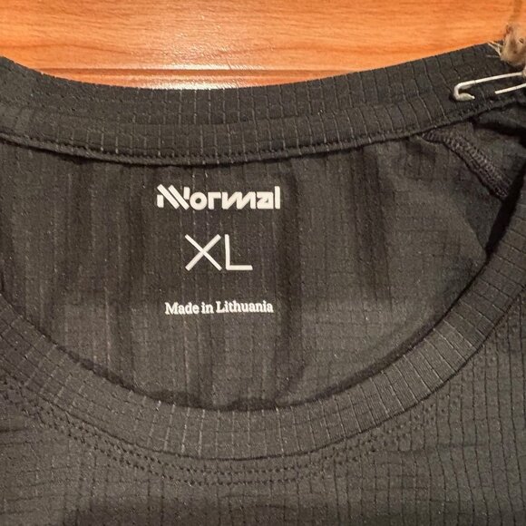 Race T-Shirt Running NNormal Black Men's XL - Picture 8 of 12